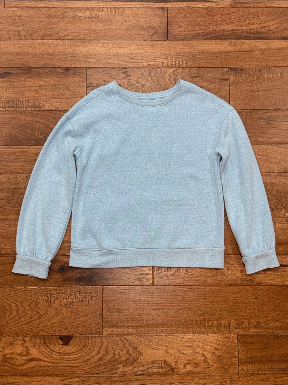 Girls Cat and Jack Long-Sleeve Heather Blue Sweatshirt - Size L (10/12)